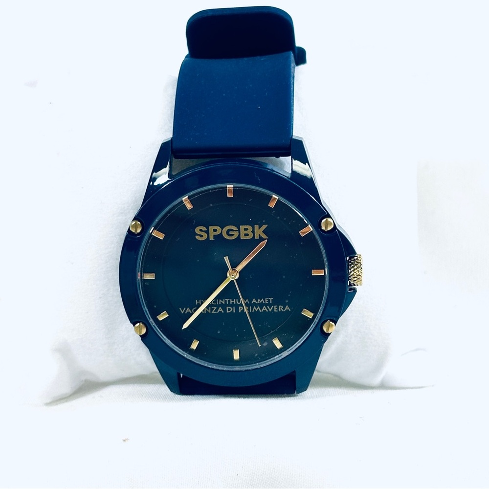 Smith Silicone Strap Watch 44mm SPGBK Watches New In Box Working Men Women